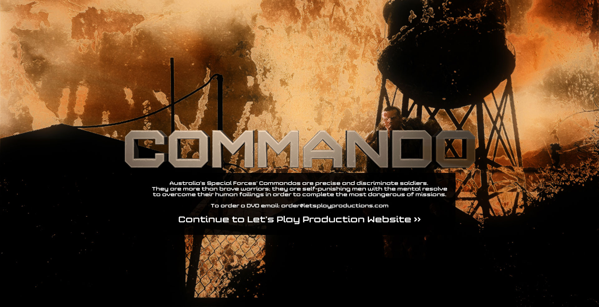 Command DVD out now from Let's Play Productions
